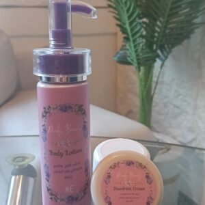 Body lotion+mini daodorant cream